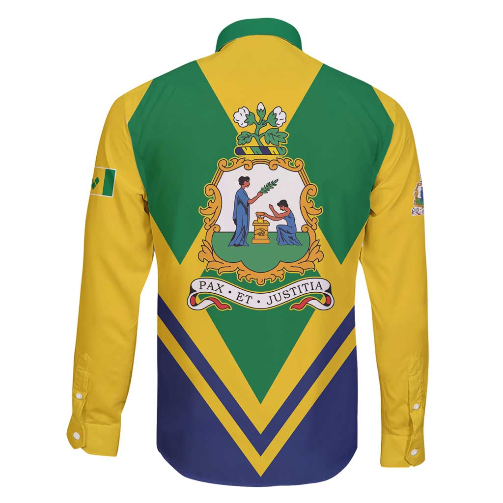 Saint Vincent and the Grenadines Independence Day Family Matching Short Sleeve Bodycon Dress and Hawaiian Shirt Simple Style - Wonder Print Shop