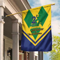 Saint Vincent and the Grenadines Independence Day Garden Flag Simple Style - Wonder Print Shop