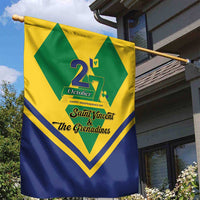 Saint Vincent and the Grenadines Independence Day Garden Flag Simple Style - Wonder Print Shop