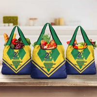 Saint Vincent and the Grenadines Independence Day Grocery Bag Simple Style - Wonder Print Shop