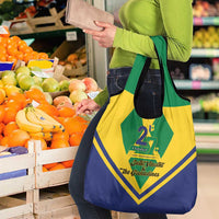Saint Vincent and the Grenadines Independence Day Grocery Bag Simple Style - Wonder Print Shop