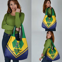 Saint Vincent and the Grenadines Independence Day Grocery Bag Simple Style - Wonder Print Shop