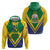 Saint Vincent and the Grenadines Independence Day Hoodie Simple Style - Wonder Print Shop