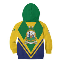 Saint Vincent and the Grenadines Independence Day Kid Hoodie Simple Style - Wonder Print Shop