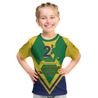 Saint Vincent and the Grenadines Independence Day Kid T Shirt Simple Style - Wonder Print Shop