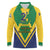 Saint Vincent and the Grenadines Independence Day Long Sleeve Polo Shirt Simple Style - Wonder Print Shop