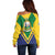 Saint Vincent and the Grenadines Independence Day Off Shoulder Sweater Simple Style - Wonder Print Shop