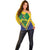 Saint Vincent and the Grenadines Independence Day Off Shoulder Sweater Simple Style - Wonder Print Shop