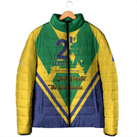 Saint Vincent and the Grenadines Independence Day Padded Jacket Simple Style - Wonder Print Shop