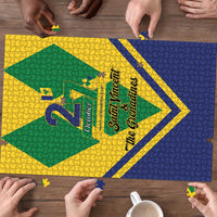 Saint Vincent and the Grenadines Independence Day Puzzle Simple Style - Wonder Print Shop