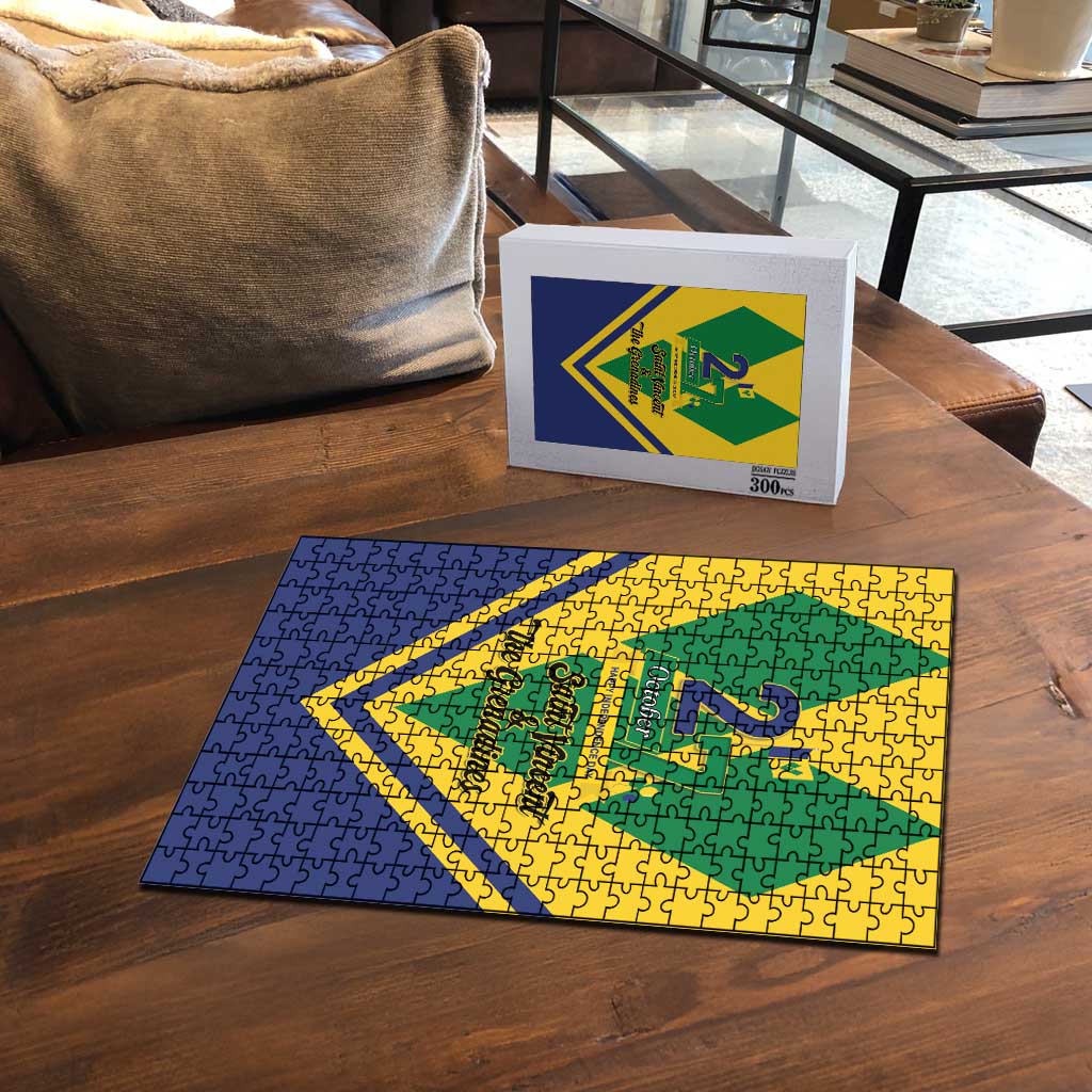 Saint Vincent and the Grenadines Independence Day Puzzle Simple Style - Wonder Print Shop