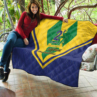 Saint Vincent and the Grenadines Independence Day Quilt Simple Style - Wonder Print Shop