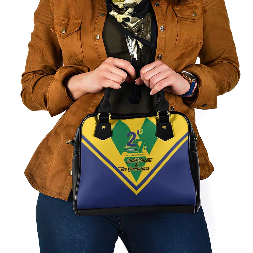 Saint Vincent and the Grenadines Independence Day Shoulder Handbag Simple Style - Wonder Print Shop