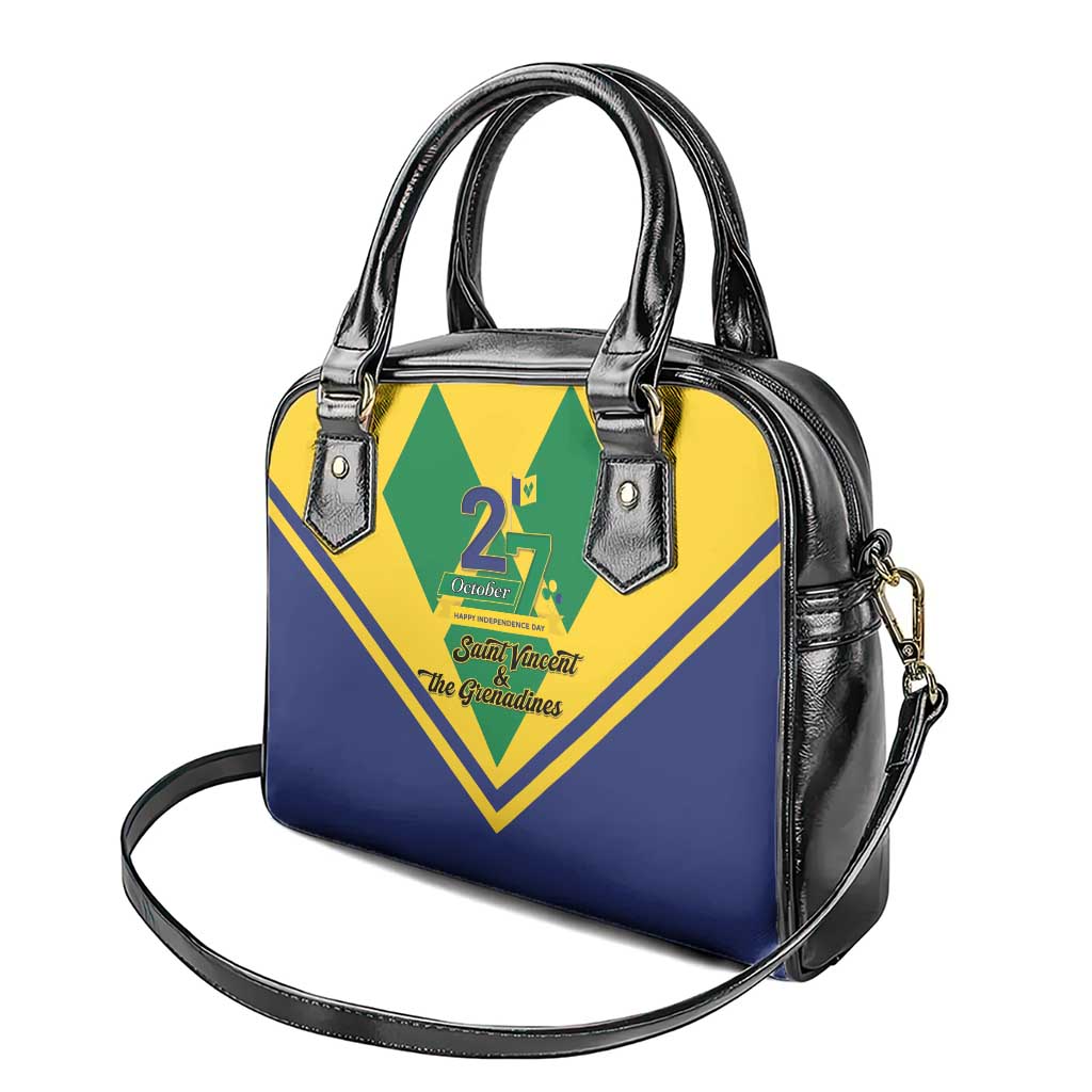 Saint Vincent and the Grenadines Independence Day Shoulder Handbag Simple Style - Wonder Print Shop