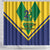 Saint Vincent and the Grenadines Independence Day Shower Curtain Simple Style - Wonder Print Shop