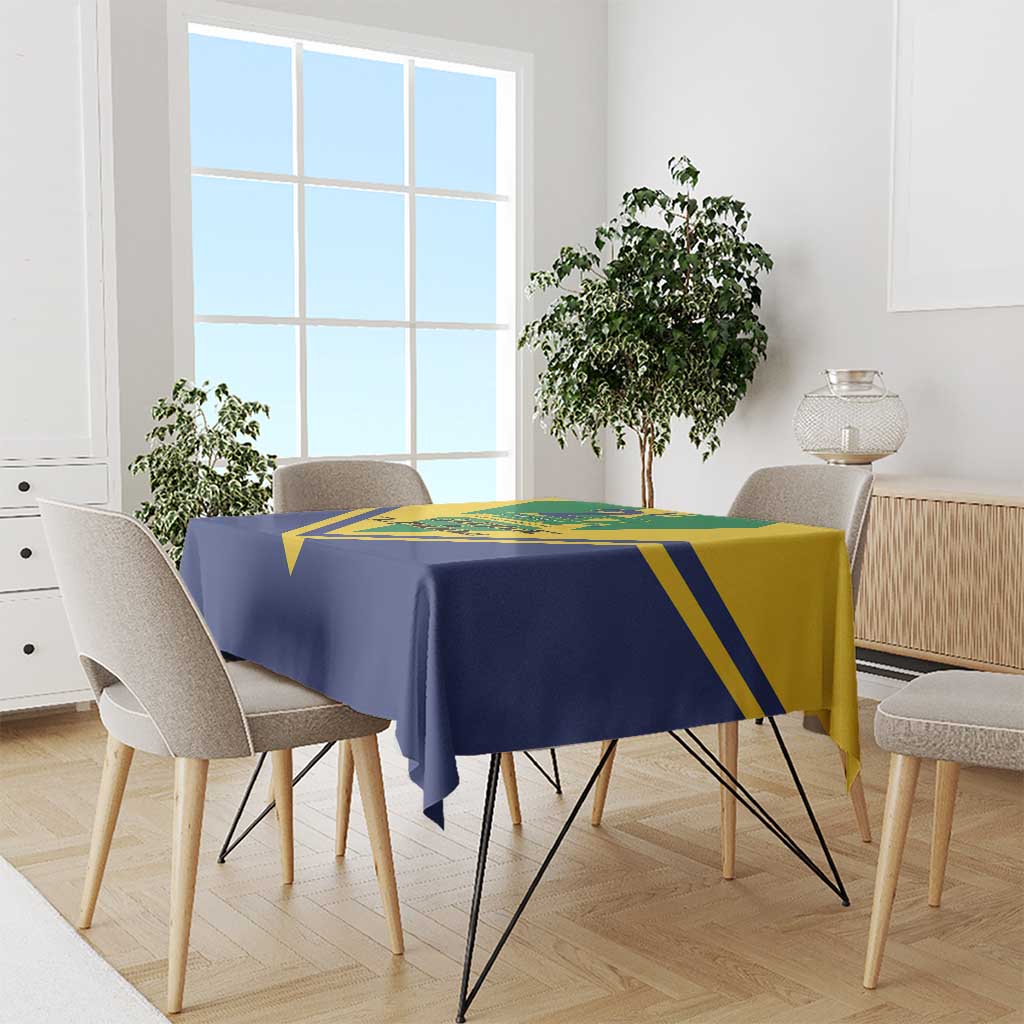 Saint Vincent and the Grenadines Independence Day Tablecloth Simple Style - Wonder Print Shop