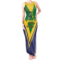 Saint Vincent and the Grenadines Independence Day Tank Maxi Dress Simple Style - Wonder Print Shop