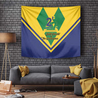 Saint Vincent and the Grenadines Independence Day Tapestry Simple Style - Wonder Print Shop