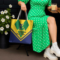 Saint Vincent and the Grenadines Independence Day Tote Bag Simple Style - Wonder Print Shop