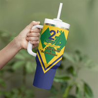 Saint Vincent and the Grenadines Independence Day Tumbler With Handle Simple Style - Wonder Print Shop
