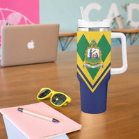 Saint Vincent and the Grenadines Independence Day Tumbler With Handle Simple Style - Wonder Print Shop