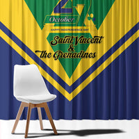 Saint Vincent and the Grenadines Independence Day Window Curtain Simple Style - Wonder Print Shop