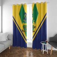 Saint Vincent and the Grenadines Independence Day Window Curtain Simple Style - Wonder Print Shop