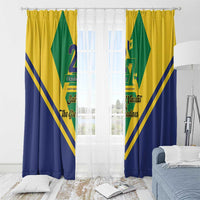 Saint Vincent and the Grenadines Independence Day Window Curtain Simple Style - Wonder Print Shop