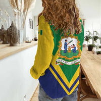 Saint Vincent and the Grenadines Independence Day Women Casual Shirt Simple Style - Wonder Print Shop