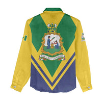 Saint Vincent and the Grenadines Independence Day Women Casual Shirt Simple Style - Wonder Print Shop