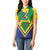 Saint Vincent and the Grenadines Independence Day Women Polo Shirt Simple Style - Wonder Print Shop