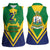 Saint Vincent and the Grenadines Independence Day Women Sleeveless Polo Shirt Simple Style - Wonder Print Shop