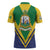 Saint Vincent and the Grenadines Independence Day Zipper Polo Shirt Simple Style - Wonder Print Shop