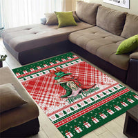 Cowgirl Boots Howdy Christmas Area Rug Western Christmas - Wonder Print Shop