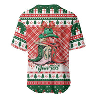 Personalized Cowgirl Boots Howdy Christmas Baseball Jersey Western Christmas - Wonder Print Shop