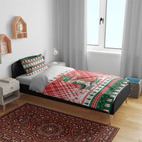 Cowgirl Boots Howdy Christmas Bedding Set Western Christmas - Wonder Print Shop