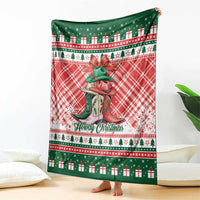 Cowgirl Boots Howdy Christmas Blanket Western Christmas - Wonder Print Shop