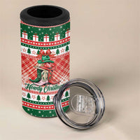 Personalized Cowgirl Boots Howdy Christmas 4 in 1 Can Cooler Tumbler Western Christmas - Wonder Print Shop