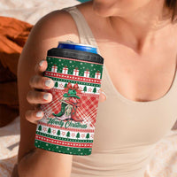 Personalized Cowgirl Boots Howdy Christmas 4 in 1 Can Cooler Tumbler Western Christmas - Wonder Print Shop