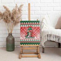 Cowgirl Boots Howdy Christmas Canvas Wall Art Western Christmas - Wonder Print Shop