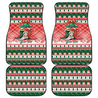 Personalized Cowgirl Boots Howdy Christmas Car Mats Western Christmas - Wonder Print Shop