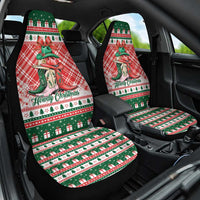 Cowgirl Boots Howdy Christmas Car Seat Cover Western Christmas - Wonder Print Shop