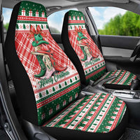 Cowgirl Boots Howdy Christmas Car Seat Cover Western Christmas - Wonder Print Shop