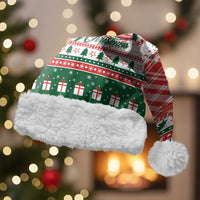 Cowgirl Boots Howdy Christmas Santa Hat Western Christmas - Wonder Print Shop