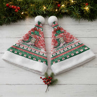 Cowgirl Boots Howdy Christmas Santa Hat Western Christmas - Wonder Print Shop