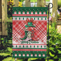 Cowgirl Boots Howdy Christmas Garden Flag Western Christmas - Wonder Print Shop