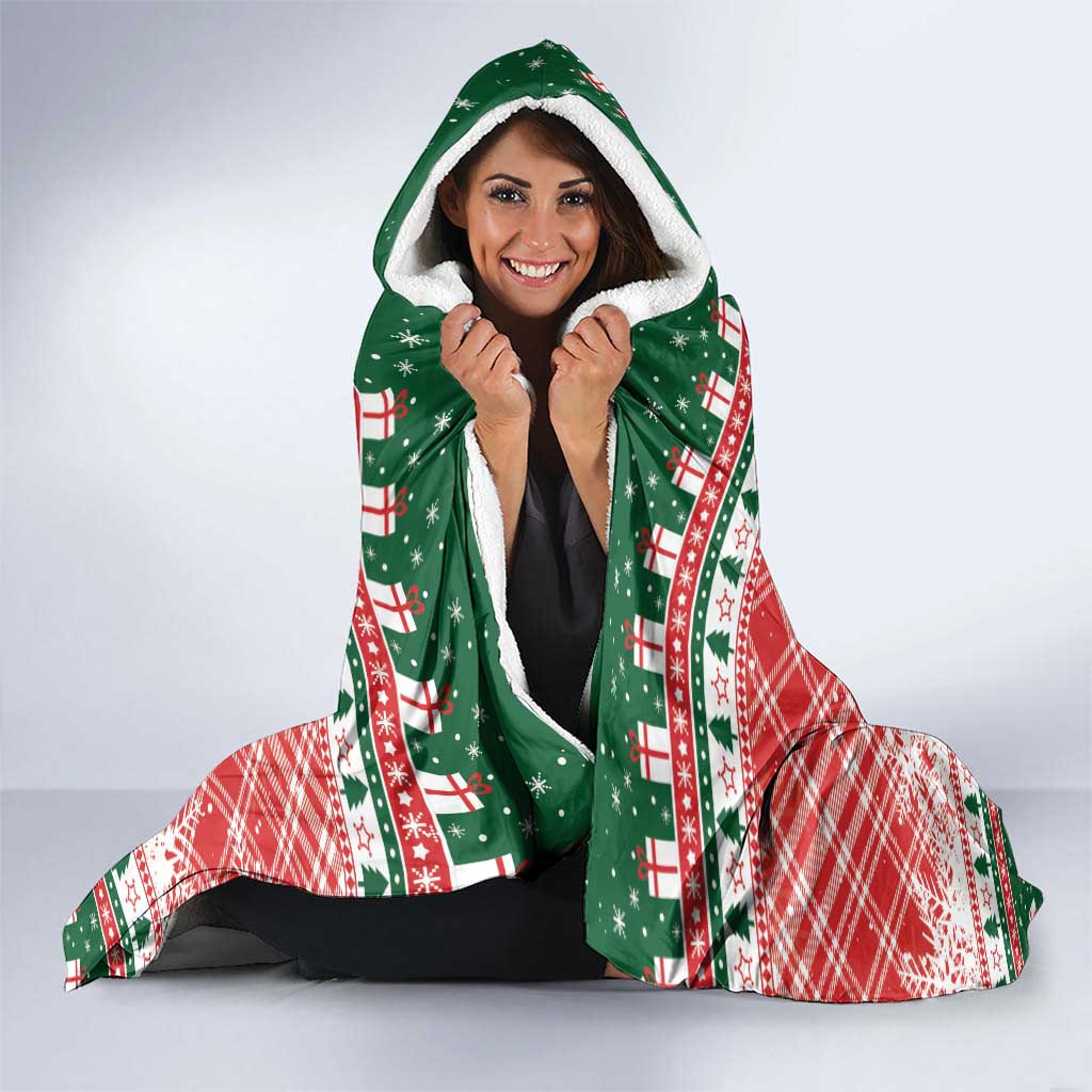 Cowgirl Boots Howdy Christmas Hooded Blanket Western Christmas - Wonder Print Shop