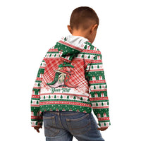 Personalized Cowgirl Boots Howdy Christmas Kid Hoodie Western Christmas - Wonder Print Shop