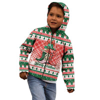 Personalized Cowgirl Boots Howdy Christmas Kid Hoodie Western Christmas - Wonder Print Shop