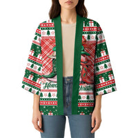 Personalized Cowgirl Boots Howdy Christmas Kimono Western Christmas - Wonder Print Shop